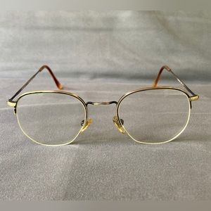 Lawrence Eyewear Italy Overlooking Gold Men’s Eyeglasses 47-20-145